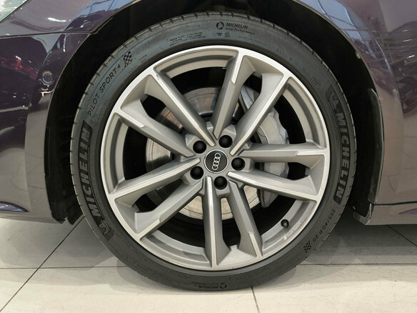 2019 Audi A7 55 TFSI II (4K), фиолетовый, 4500000 рублей - вид 17
