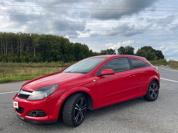 2008 Opel Astra GTC H Рестайлинг, красный - вид 2