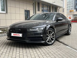 2015 Audi A7 I (4G) Рестайлинг, чёрный, 2950000 рублей, вид 2