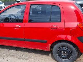 2008 Hyundai Getz I Рестайлинг, красный, 520000 рублей, вид 3