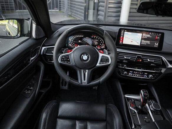 2021 BMW M5 VI (F90) Рестайлинг, чёрный - вид 16