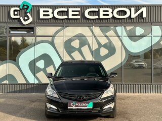 2016 Hyundai Solaris I Рестайлинг, чёрный, 1065000 рублей, вид 5