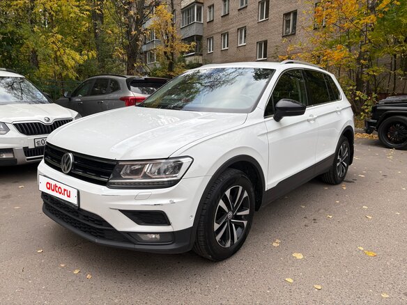 2019 Volkswagen Tiguan II, белый, 2100000 рублей - вид 1