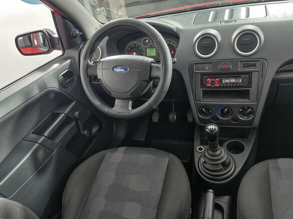 2008 Ford Fusion I Рестайлинг, красный, 299000 рублей - вид 13