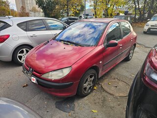 2003 Peugeot 206, красный, 120000 рублей, вид 1