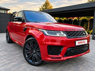 2019 Land Rover Range Rover Sport II Рестайлинг, красный, 4750000 рублей, вид 1