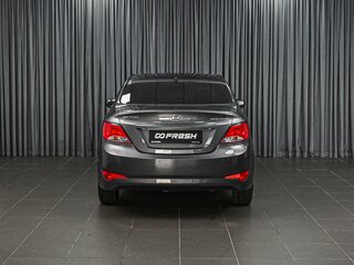 2015 Hyundai Solaris I Рестайлинг, серый, 1049000 рублей, вид 4