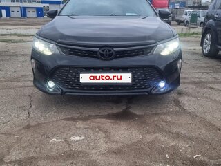 2018 Toyota Camry VII (XV50) Рестайлинг 2, чёрный, 2230000 рублей, вид 3