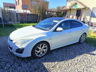 2011 Mazda 6 II (GH) Рестайлинг, белый, 1090000 рублей, вид 3