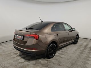 2020 Skoda Rapid II, коричневый, 1545000 рублей, вид 5