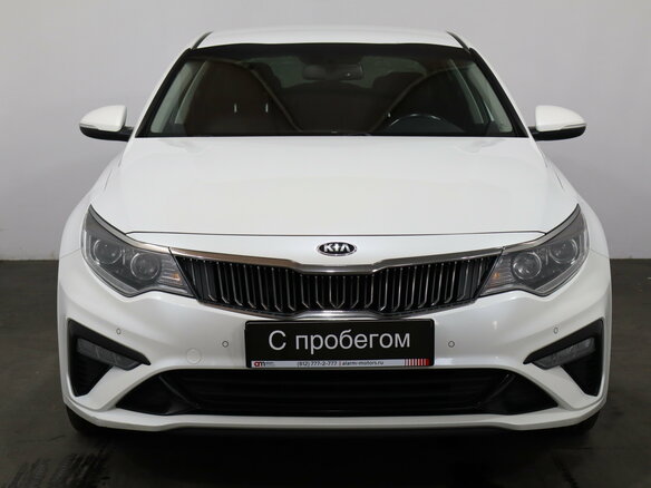 2019 Kia Optima IV Рестайлинг, белый - вид 1