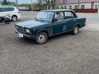 2007 Lada (ВАЗ) 2107, зелёный, 70000 рублей, вид 2