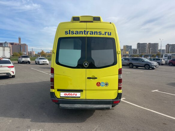 2013 Mercedes-Benz Sprinter, жёлтый, 1350000 рублей - вид 8