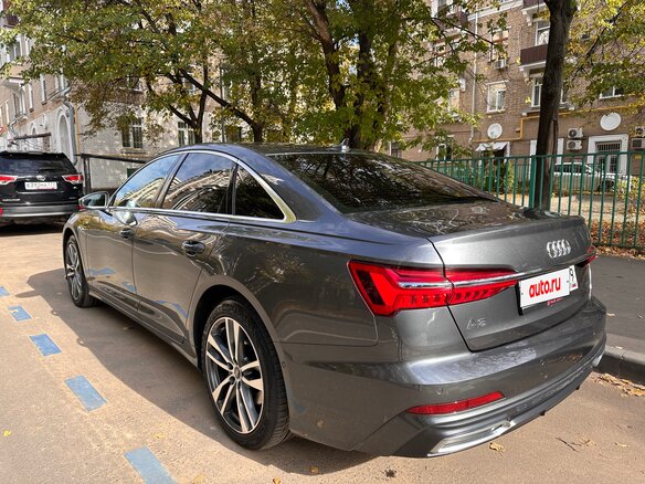 2021 Audi A6 45 TFSI V (C8), серый, 4600000 рублей - вид 8