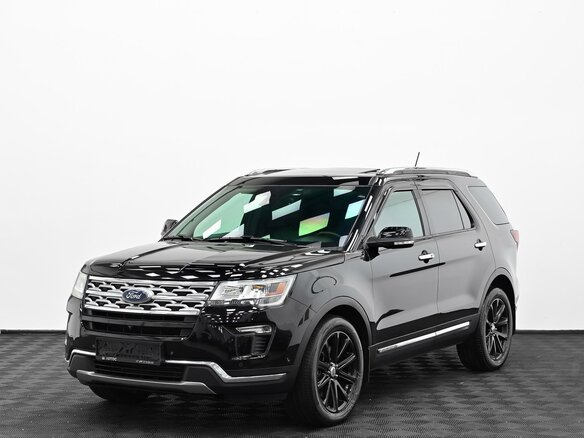 2018 Ford Explorer V Рестайлинг 2, чёрный - вид 2