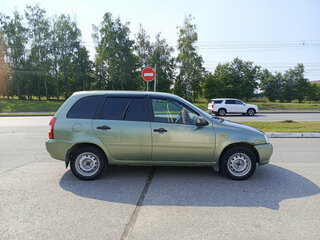 2011 Lada (ВАЗ) Kalina I, зелёный, 149000 рублей, вид 4