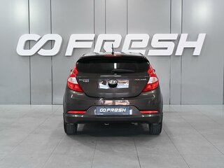 2015 Hyundai Solaris I Рестайлинг, коричневый, 1199000 рублей, вид 4