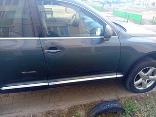 2004 Volkswagen Touareg I, серый, 590000 рублей, вид 5