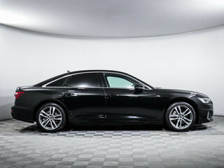 2021 Audi A6 45 TFSI V (C8), чёрный, 4214430 рублей, вид 4