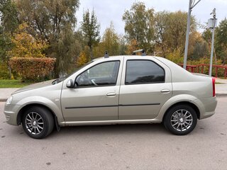 2013 Renault Logan I Рестайлинг, бежевый, 490000 рублей, вид 5