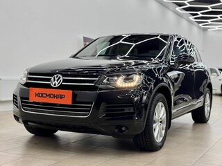 2010 Volkswagen Touareg II, чёрный, 2300000 рублей, вид 1