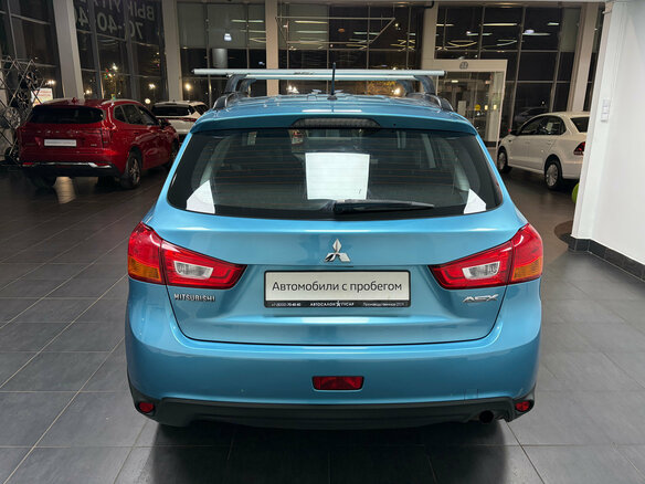 2013 Mitsubishi ASX I Рестайлинг, голубой, 998000 рублей - вид 4