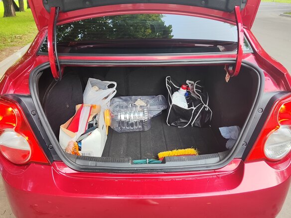 2013 Chevrolet Aveo II, красный - вид 9