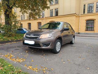 2015 Lada (ВАЗ) Granta I, коричневый, 550000 рублей, вид 1