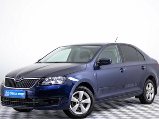 2014 Skoda Rapid I, синий, 919000 рублей, вид 3