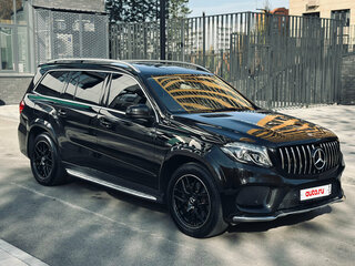 2016 Mercedes-Benz GLS 350 d I (X166), чёрный, 3890000 рублей, вид 1