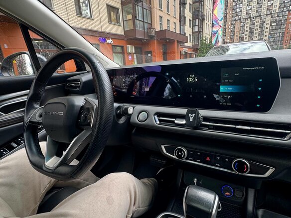 2023 BAIC U5 Plus, чёрный - вид 6