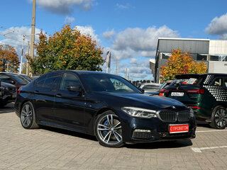 2017 BMW 5 серии 530d xDrive VII (G30/G31/G38), чёрный, 2849000 рублей, вид 1