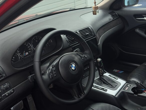2002 BMW 3 серии 320i IV (E46) Рестайлинг, красный, 900000 рублей - вид 3