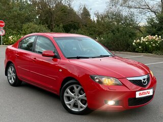 2008 Mazda 3 4-speed I (BK) Рестайлинг, красный, 715000 рублей, вид 2