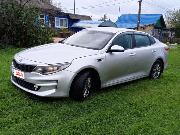 2017 Kia Optima IV, серебристый, 1025500 рублей - вид 4