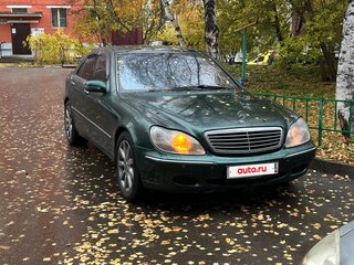1999 Mercedes-Benz S-Класс 320 IV (W220), зелёный, 555000 рублей, вид 5