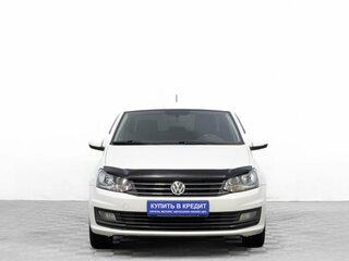 2016 Volkswagen Polo V Рестайлинг, белый, 929000 рублей, вид 2