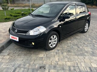 2010 Nissan Tiida I Рестайлинг, чёрный, 765000 рублей, вид 1