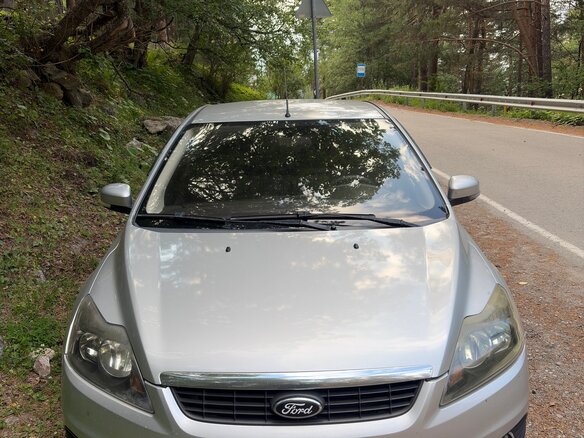 2008 Ford Focus II Рестайлинг, серебристый - вид 12