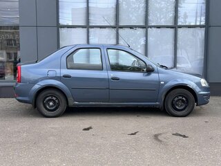 2010 Renault Logan I Рестайлинг, синий, 375000 рублей, вид 4