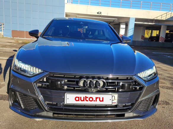 2021 Audi A7 55 TFSI II (4K), серый, 6200000 рублей