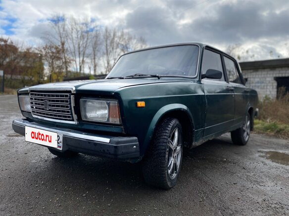 2007 Lada (ВАЗ) 2107, зелёный, 135000 рублей - вид 6