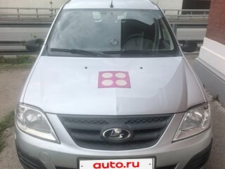 2017 Lada (ВАЗ) Largus I, серебристый, 480000 рублей, вид 1
