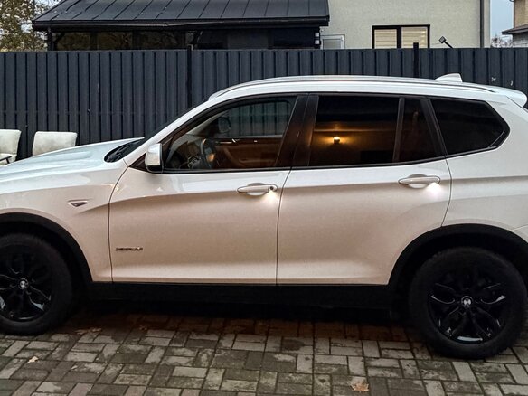 2015 BMW X3 28i xDrive II (F25) Рестайлинг, белый, 2700000 рублей - вид 7