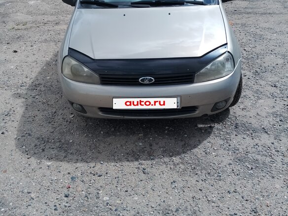 2007 Lada (ВАЗ) Kalina I, бежевый - вид 2