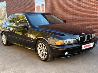 2001 BMW 5 серии 520i IV (E39) Рестайлинг, чёрный, 600000 рублей, вид 1