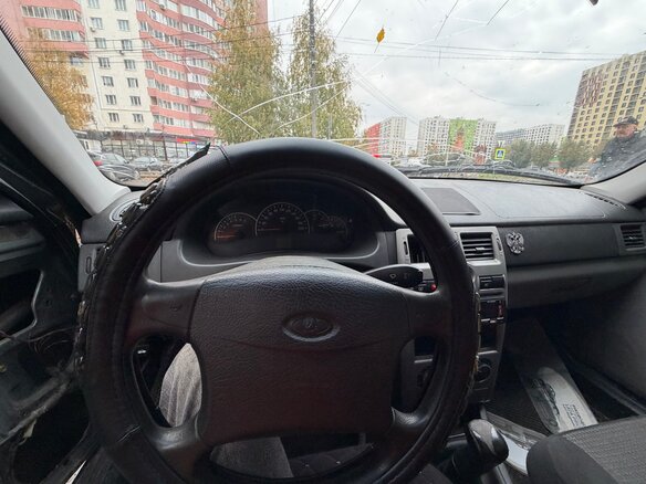 2008 Lada (ВАЗ) Priora I, зелёный, 85000 рублей - вид 8