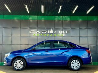 2020 Lada (ВАЗ) Vesta I, синий, 989000 рублей, вид 3