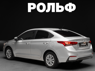 2017 Hyundai Solaris II, серебристый, 1390000 рублей, вид 4