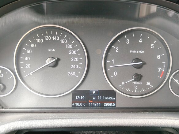 2013 BMW X3 20i xDrive II (F25), синий, 2100000 рублей - вид 10